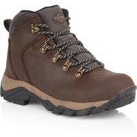 Northwest Territory Women's Emerald Leather Waterproof Walking Boots in Brown | Size: 8