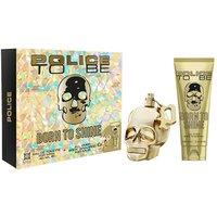 Police Men's To Be Born To Shine Eau De Toilette 40ml Gift Set in Misc