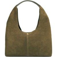 Dune London Women's 'Delighting' Suede Shoulder Bag in Green