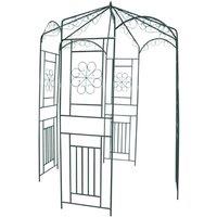 Berkfield Home Garden Arch 250 cm Dark Green