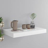 Berkfield Home Floating Wall Shelf White 40x23x3.8 cm MDF