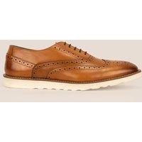 Oswin Hyde Men's Tyler Leather Oxford in Tan | Size: 9