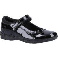 Hush Puppies Women's Carrie School Shoe Junior in Black | Size: 1