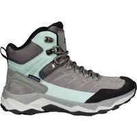 Trespass Women's Ismay Suede Waterproof Walking Boots in Grey | Size: 6
