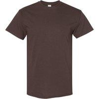 Gildan Men's Heavy Cotton Short Sleeve T-Shirt in Chocolate | Size: XL