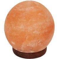 Hestia Himalayan Rock Salt Lamp 5" Sphere in Pink