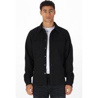 Luke 1977 Men's Ettrick Overshirt in Black | Size: Large