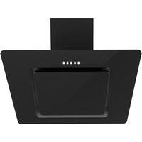 Statesman Angled Cooker Hood Extractor Fan in Black