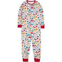 Frugi Girl's Zelah Zip Up All In One in Pink | Size: 0-1 m