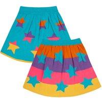 Frugi Girl's Rory Reversible Skirt | Size: 3-4 Years