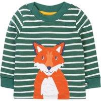 Frugi Boy's Easy On Top in Green | Size: 6-9 m