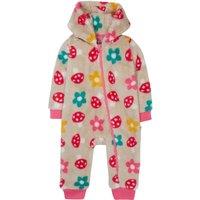 Frugi Girl's Cosy Ted Snuggle Suit | Size: 9-12 m