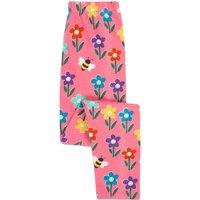 Frugi Girl's Libby Printed Leggings in Pink | Size: 8-9 Years