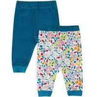 Frugi Girl's Poppy Reversible Pull Ups in Blue | Size: 3-4 Years