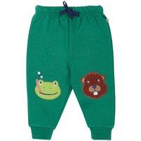 Frugi Boy's Character Joggers in Green | Size: 0-3 m