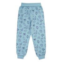 Frugi Waffle Parsnip Jogger in Blue | Size: 5-6 Years