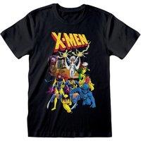 X-Men Men's Comic T-Shirt in True Black | Size: Large