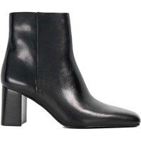 Dune London Women's 'Panamas' Leather Ankle Boots in Black | Size: 6