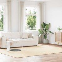 Berkfield Home Shaggy Rug High Pile NAVARRA Cream 240x340 cm Polyester | Size: Medium
