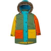 Frugi Boy's Penhale Parka in Green | Size: 1-2 Years