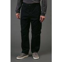 Maine Men's Black Ripstop Zip Off-Trousers | Size: 38S