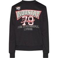 Diesel Men's Industry 78 Logo Black Sweatshirt | Size: Large
