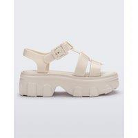 Melissa Shoes Women's Ella Jelly Sandals in Beige | Size: 5