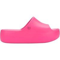 Melissa Shoes Women's Free Platform Jelly Platform Slides in Pink | Size: 5