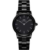 Daniel Wellington Women's DW00100415 Iconic 28mm Quartz Watch in Black
