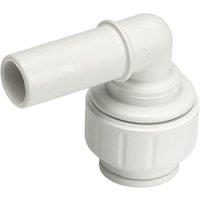 John Guest Stem Elbow 22mm PEM222222W (Pack Of 5) in White