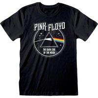 Pink Floyd Men's Dark Side Of The Moon T-Shirt in Black | Size: Large