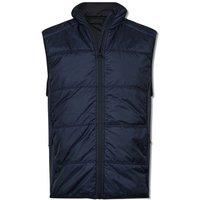 TEE JAYS Men's Hybrid Stretch Body Warmer in Navy | Size: Large