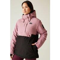 Dare 2b Women's Snowburst Overhead Waterproof Insulated Padded Ski Jacket in Purple | Size: 16