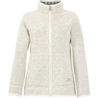 Weird Fish Women's Sontee Full Zip Macaroni Sweatshirt in Cream | Size: 8