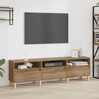 Berkfield Home TV Cabinet Artisan oak 150 x 30 x 45 cm Engineered wood