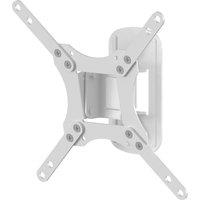 AVF Tilt & Turn TV & Monitor Wall Mount, for TVs up to 43" Brand in White