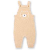 Kite Baby Bear Knit Dungarees in Beige | Size: 9-12 m