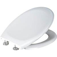 Showerdrape Duo White Quick Release Soft Close Toilet Seat