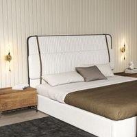 HOMCOM Led Wall Lamp 2 Pack, Modern Indoor Spiral Wall Light in Gold