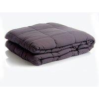 Allure Bath Fashions Slumber Weighted Blanket for Sleep, Stress, & Anxiety - 4KG in Charcoal | Size: Large