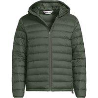 Lands' End Men's Wanderweight Down Ultralight Packable Hooded Jacket in Olive | Size: XL