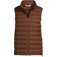Lands' End Men's Wanderweight Down Ultralight Packable Gilet in Light Brown | Size: 2XL