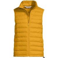 Lands' End Men's Wanderweight Down Ultralight Packable Gilet in Gold | Size: Medium