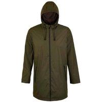 NEOBLU Men's Antoine Wax Parka in Khaki | Size: 2XL