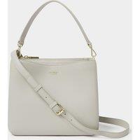 OSPREY LONDON Women's The Winchester Leather Grab Bag in Taupe