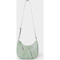 OSPREY LONDON Women's The Fusion Small Nylon Crescent Shoulder Bag in Green