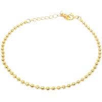Harfi Women's Ball Bead Chain Minimalist Dainty Gold Plated Bracelet