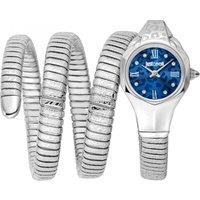 Just Cavalli Women's JC1L271M0015 Signature 22mm Quartz Watch in Silver