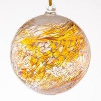 Sienna Glass Engagement Gift Friendship Ball Pastel Gold