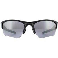Oakley Men's Wrap Polished Black Black Iridium Sunglasses